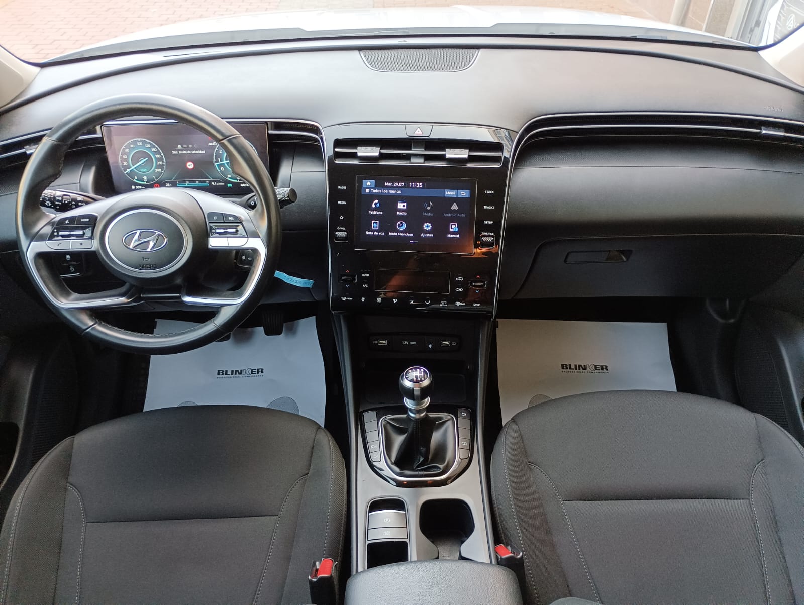 Hyundai Tucson segunda mano, año de fabricación - 2022, color blanco, precio 21990€ | foto-6