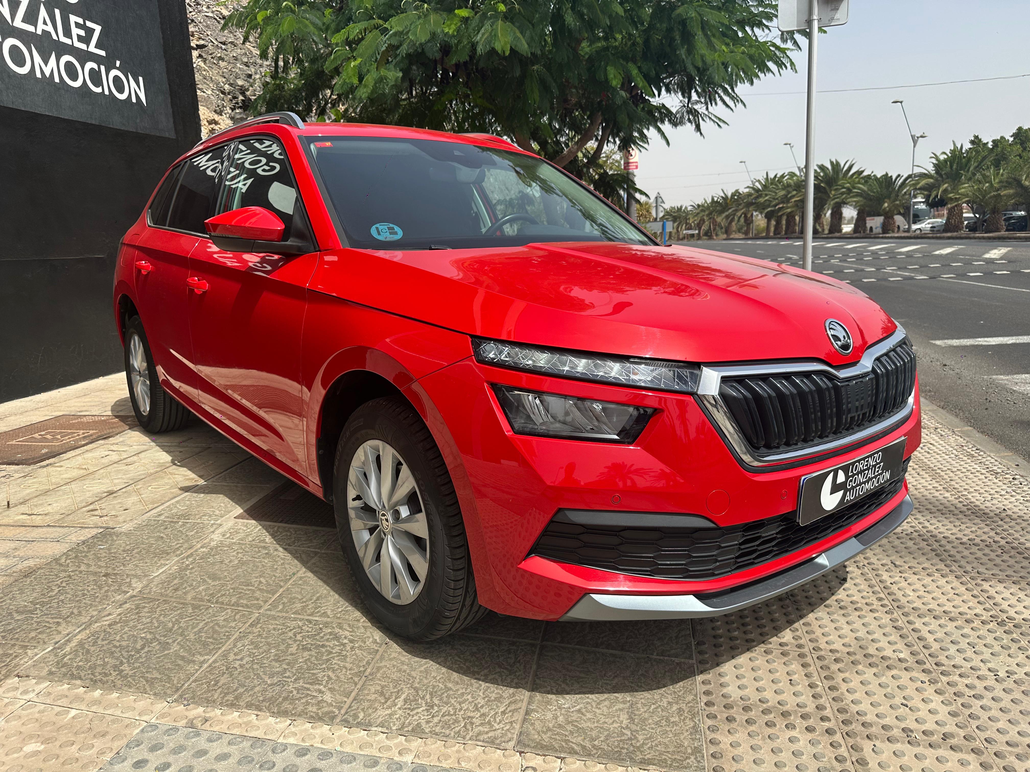 Skoda Kamiq segunda mano, año de fabricación - 2021, color rojo, precio 16900€ | foto-6
