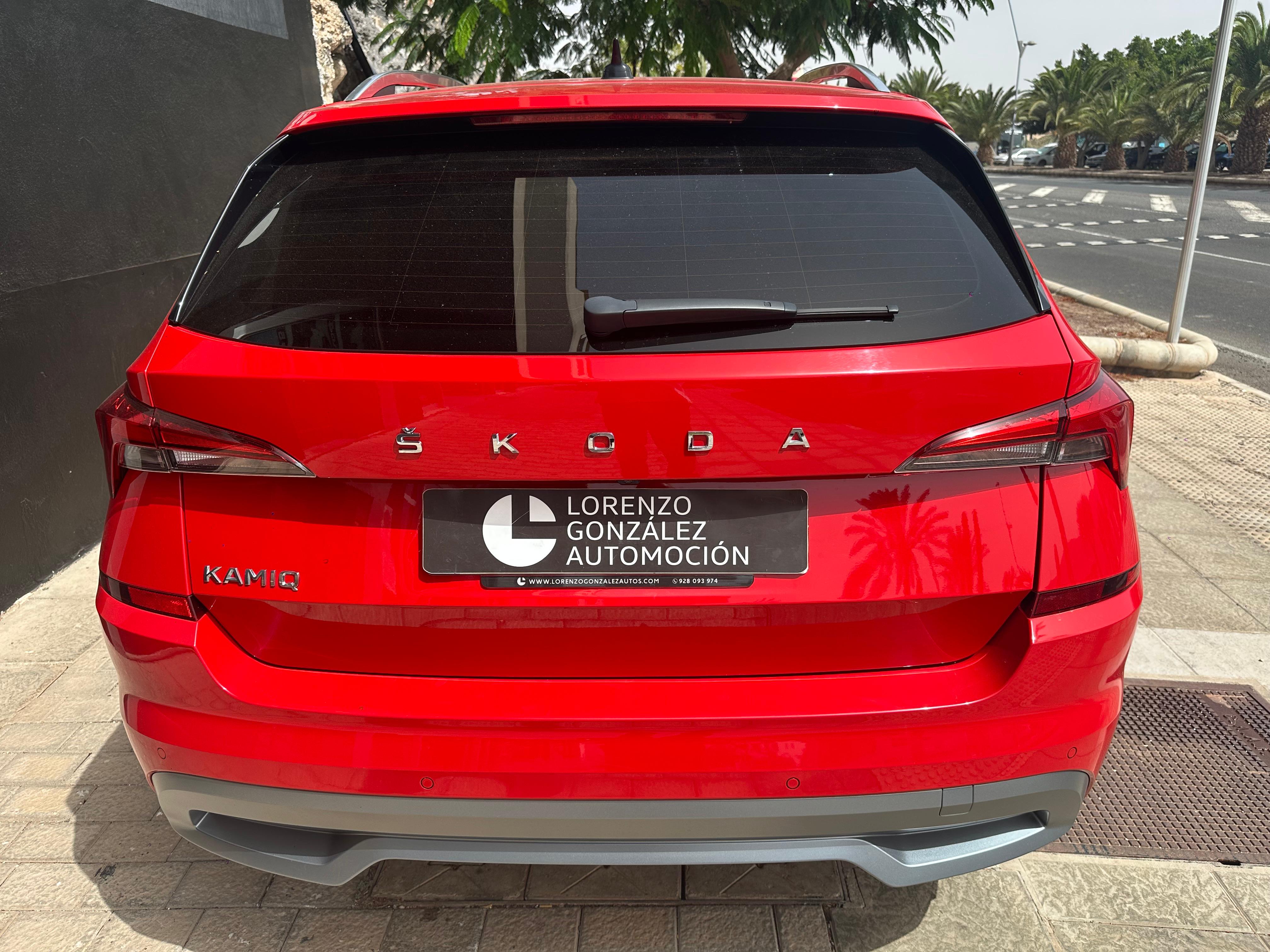 Skoda Kamiq segunda mano, año de fabricación - 2021, color rojo, precio 16900€ | foto-17
