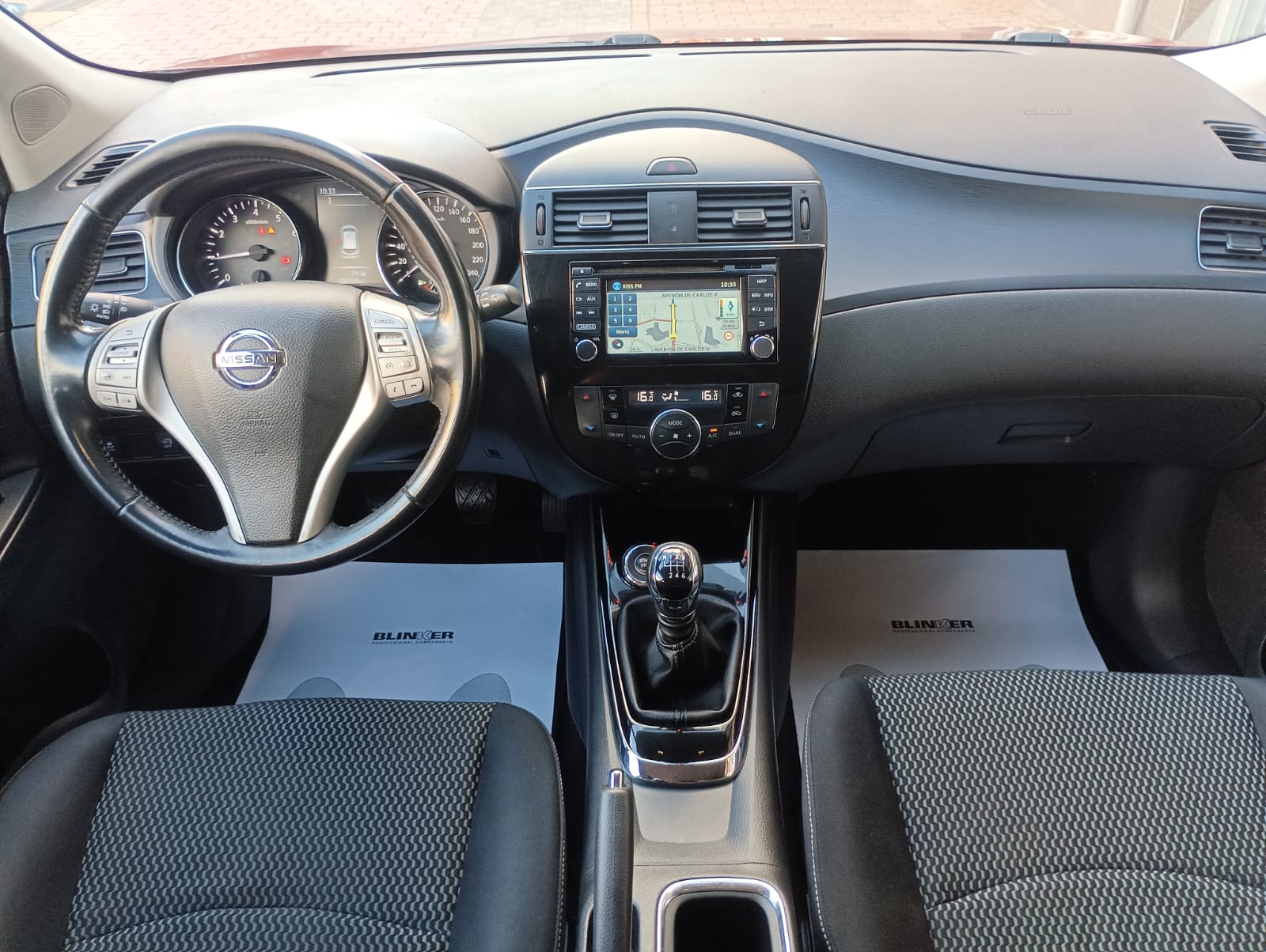 Nissan Pulsar segunda mano, año de fabricación - 2015, color burdeos, precio 8990€ | foto-6