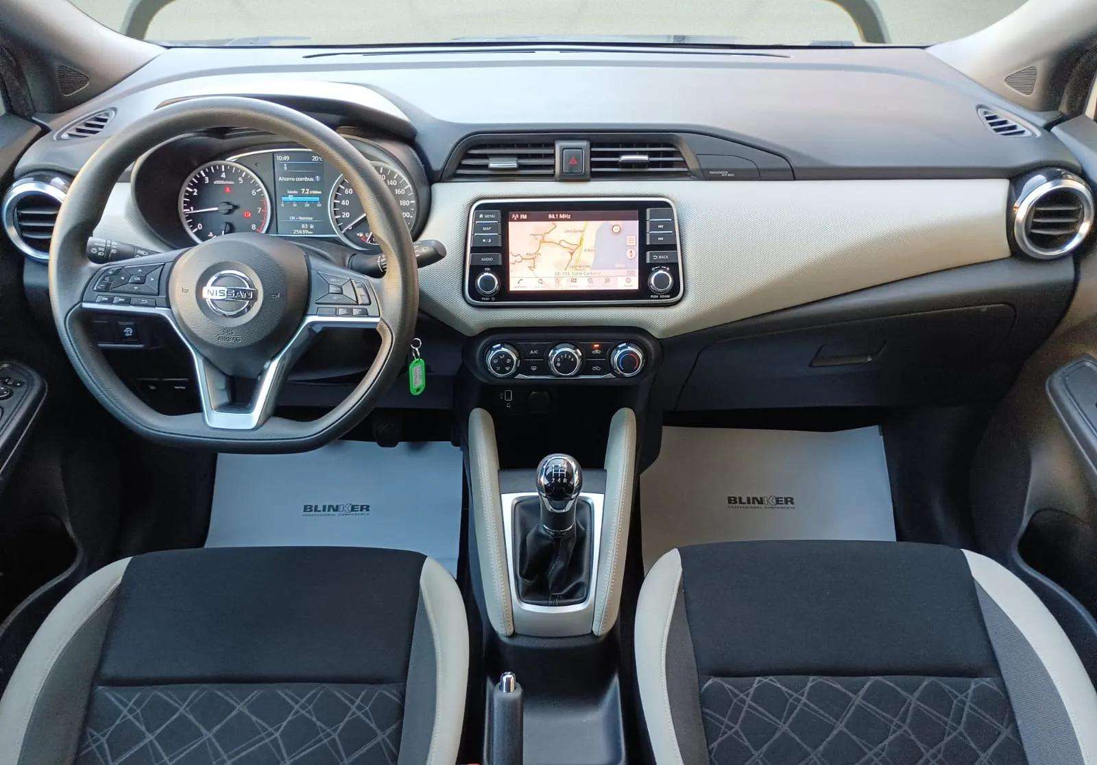 Nissan Micra segunda mano, año de fabricación - 2019, color blanco, precio 13490€ | foto-6