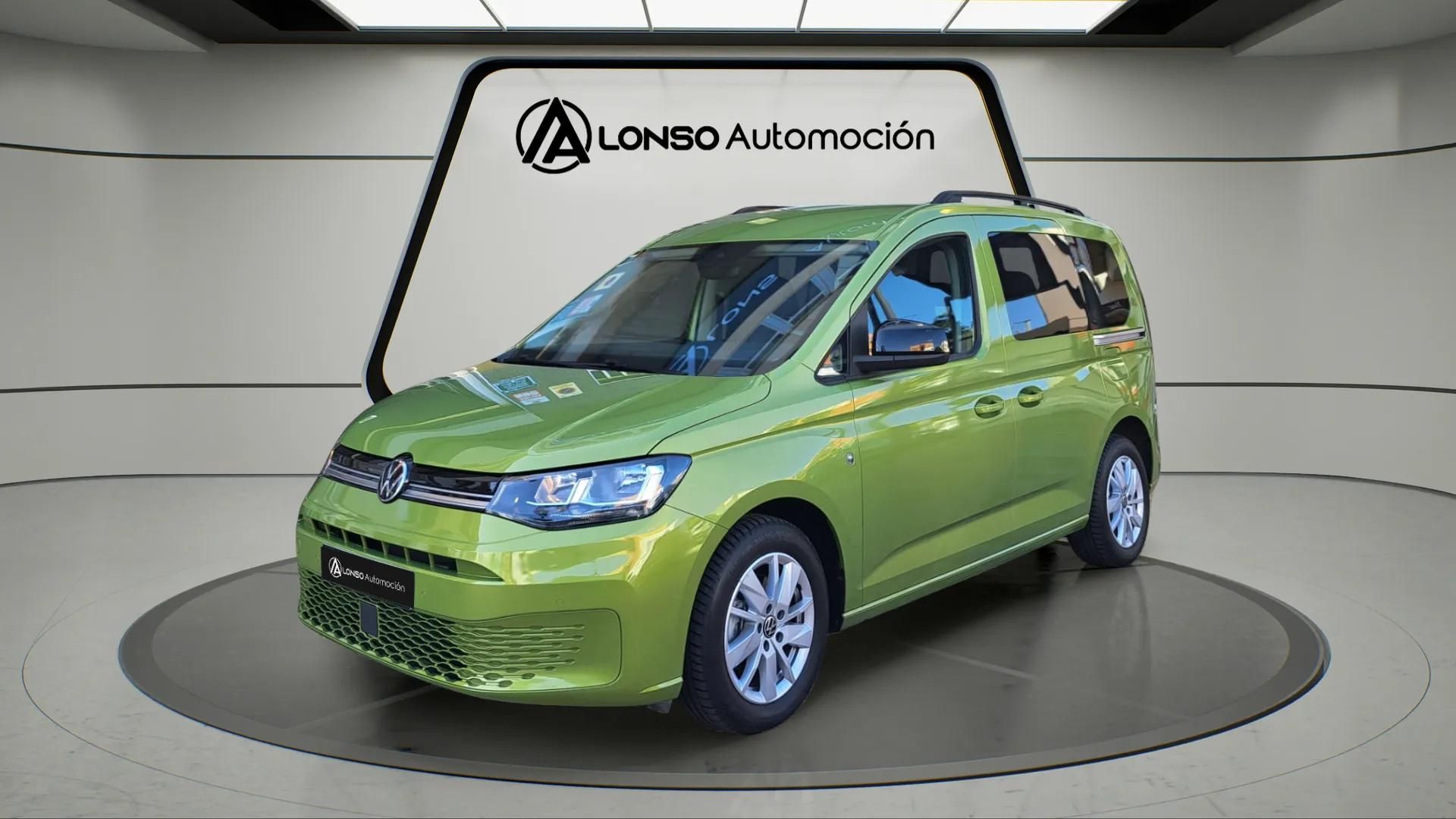Volkswagen Caddy segunda mano, año de fabricación - 2021, color verde, precio 20490€ | foto-1