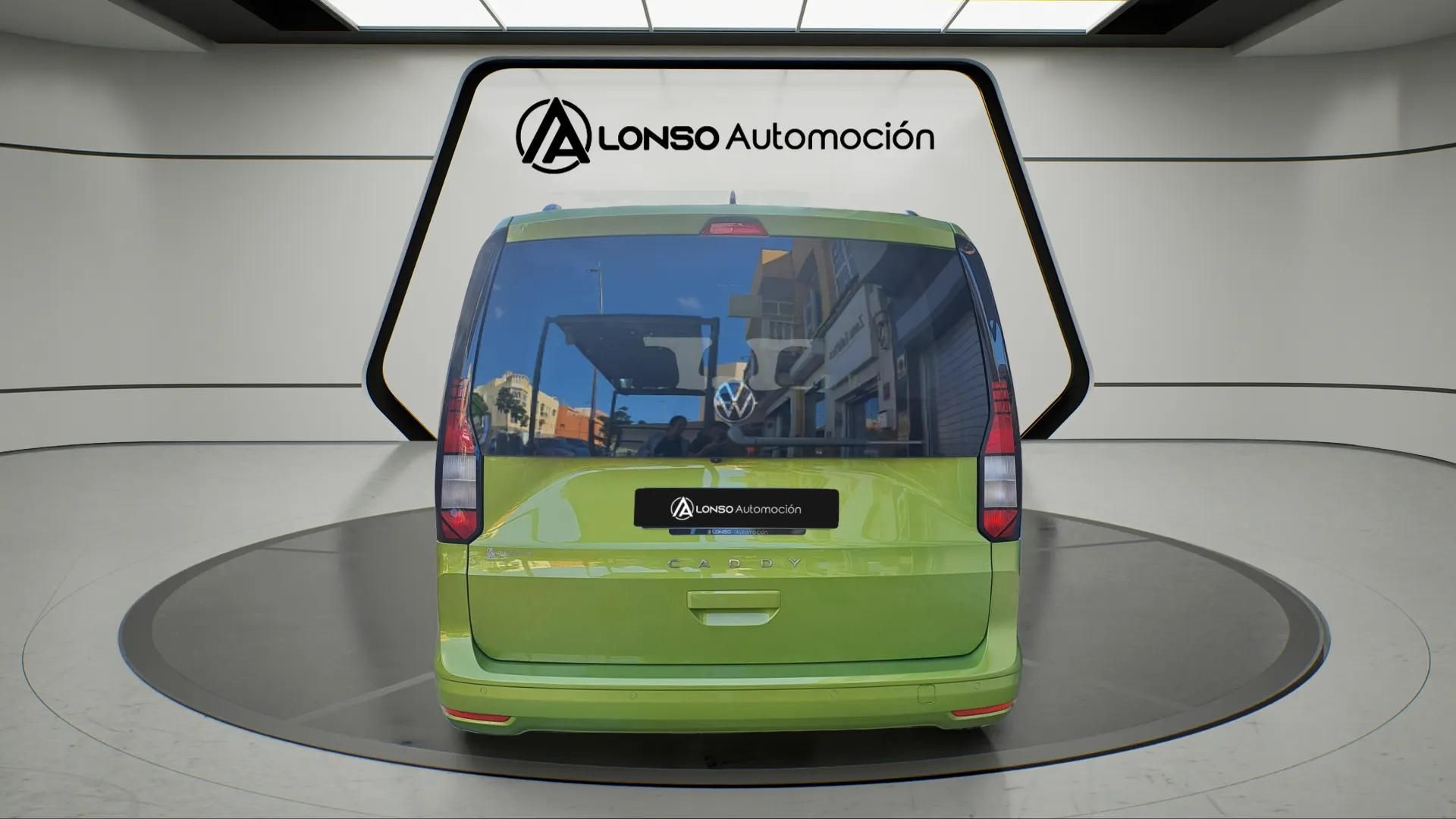 Volkswagen Caddy segunda mano, año de fabricación - 2021, color verde, precio 20490€ | foto-4