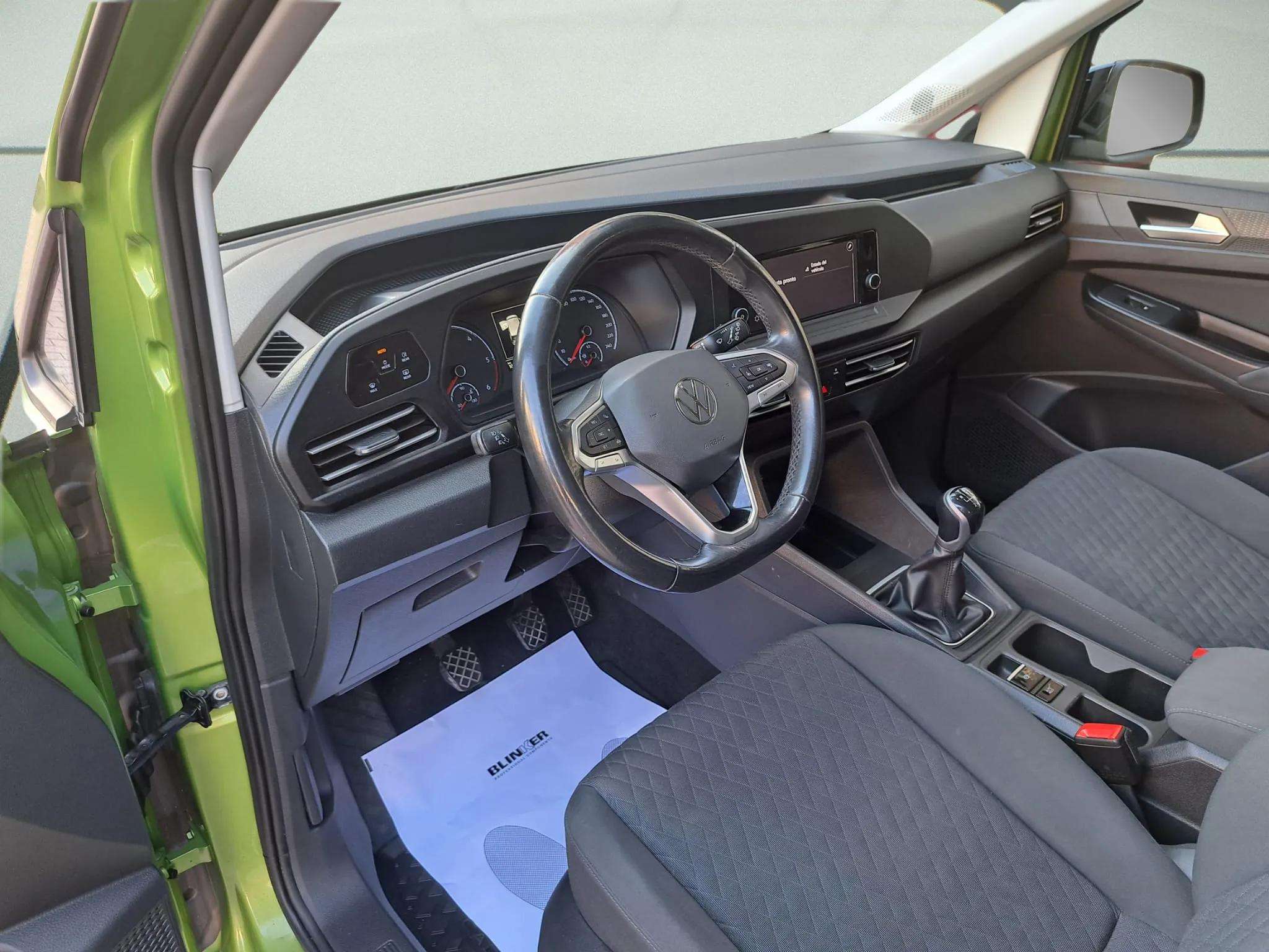 Volkswagen Caddy segunda mano, año de fabricación - 2021, color verde, precio 20490€ | foto-5