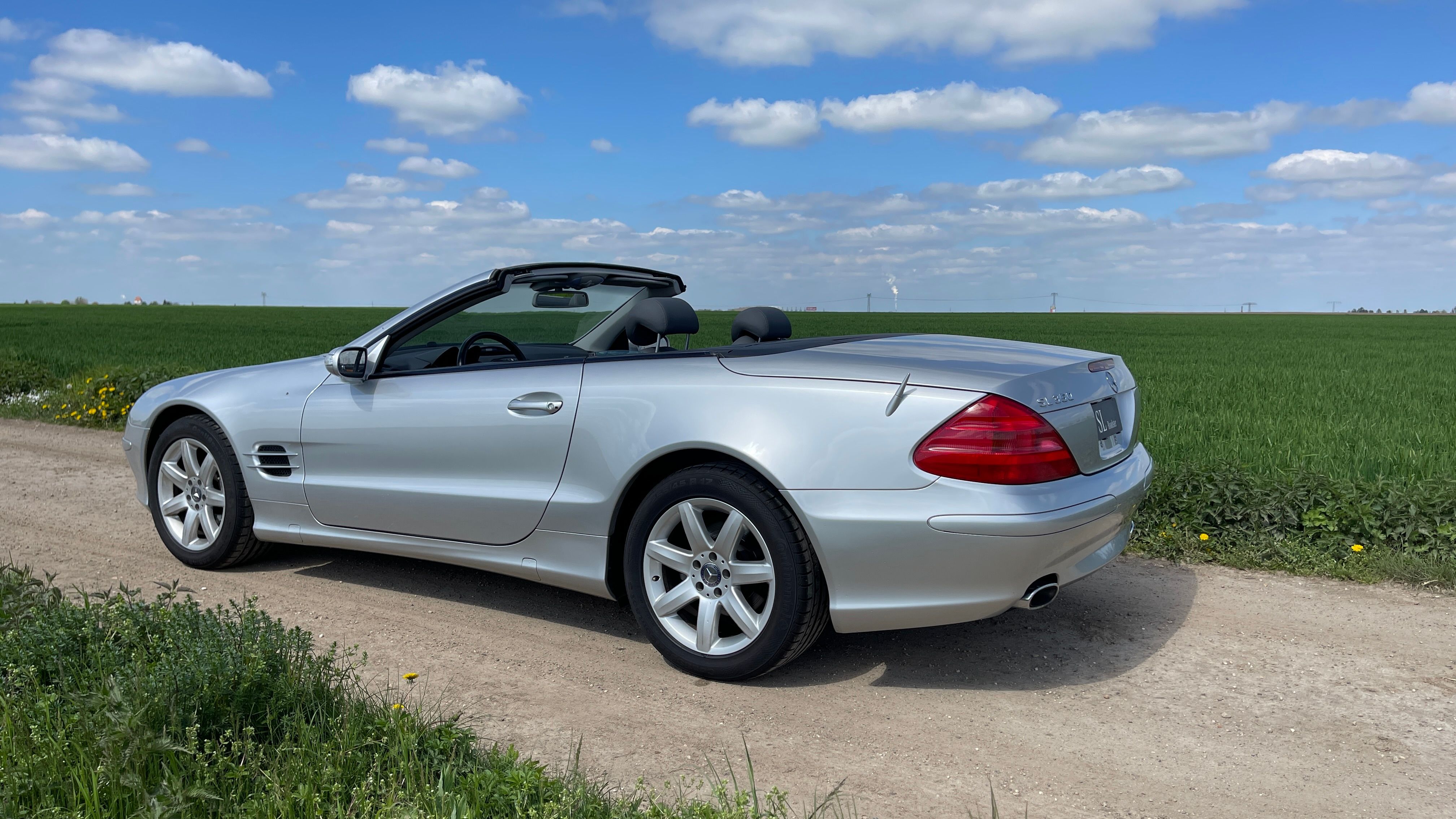 Mercedes-Benz Clase SL segunda mano, año de fabricación - 2004, color plateado, precio 28900€ | foto-6