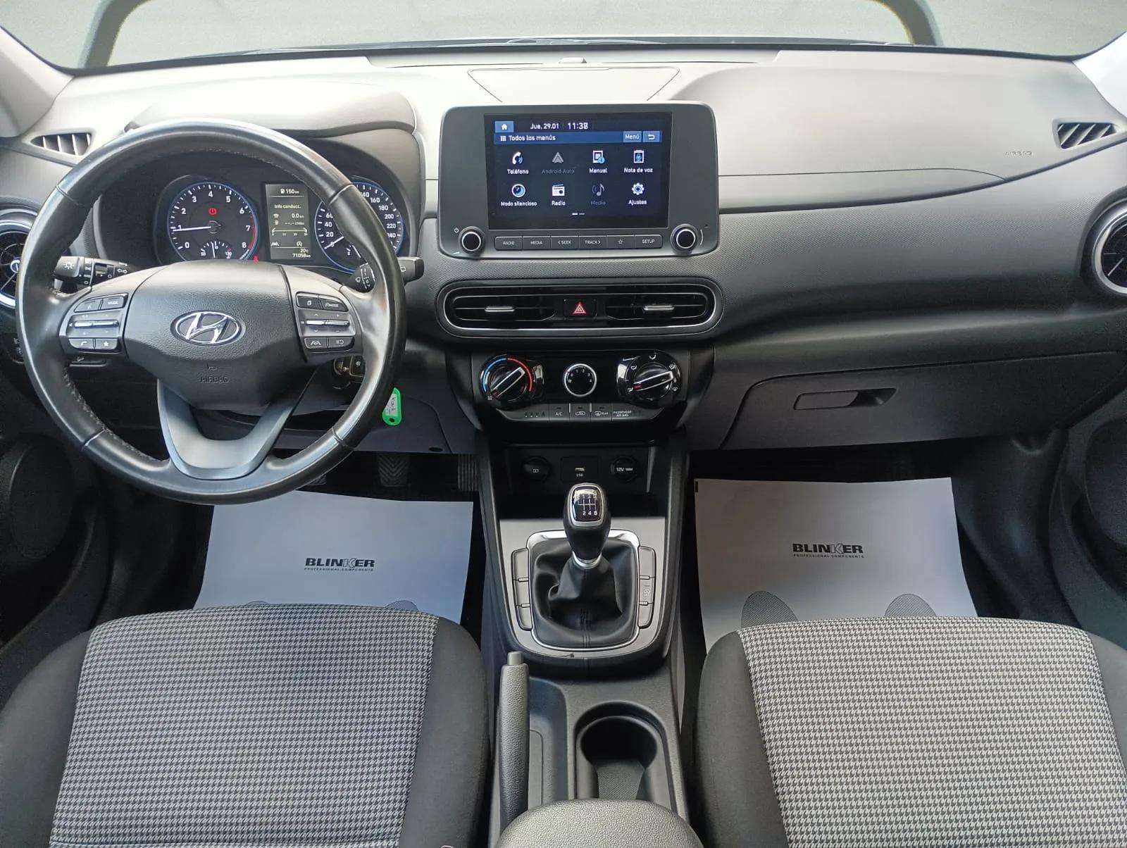 Hyundai Kona segunda mano, año de fabricación - 2021, color gris, precio 15990€ | foto-6