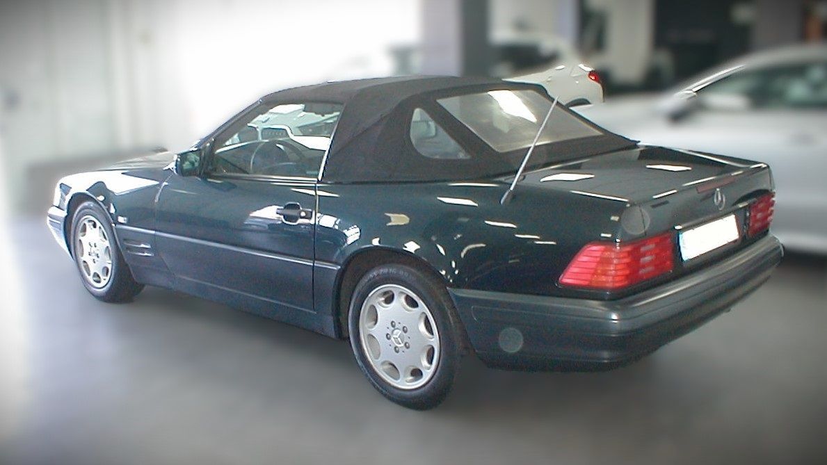 Mercedes-Benz Clase SL segunda mano, año de fabricación - 1996, color negro, precio 22990€ | foto-8