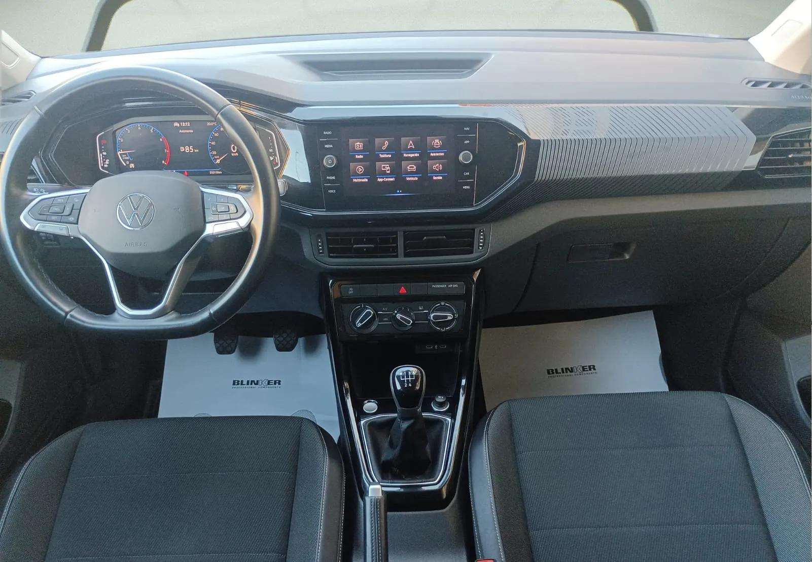 Volkswagen T-Cross segunda mano, año de fabricación - 2022, color blanco, precio 17990€ | foto-6