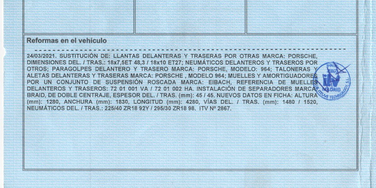 Porsche 911 segunda mano, año de fabricación - 1990, color gris, precio 75000€ | foto-10