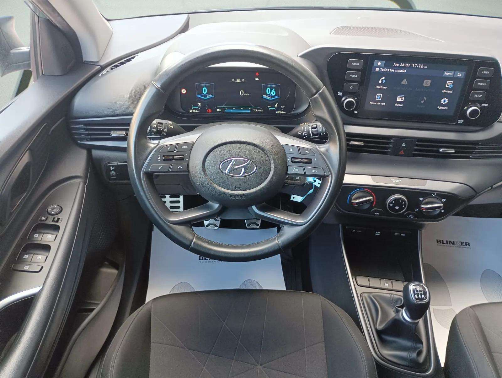 Hyundai Bayon segunda mano, año de fabricación - 2023, color verde, precio 14990€ | foto-13