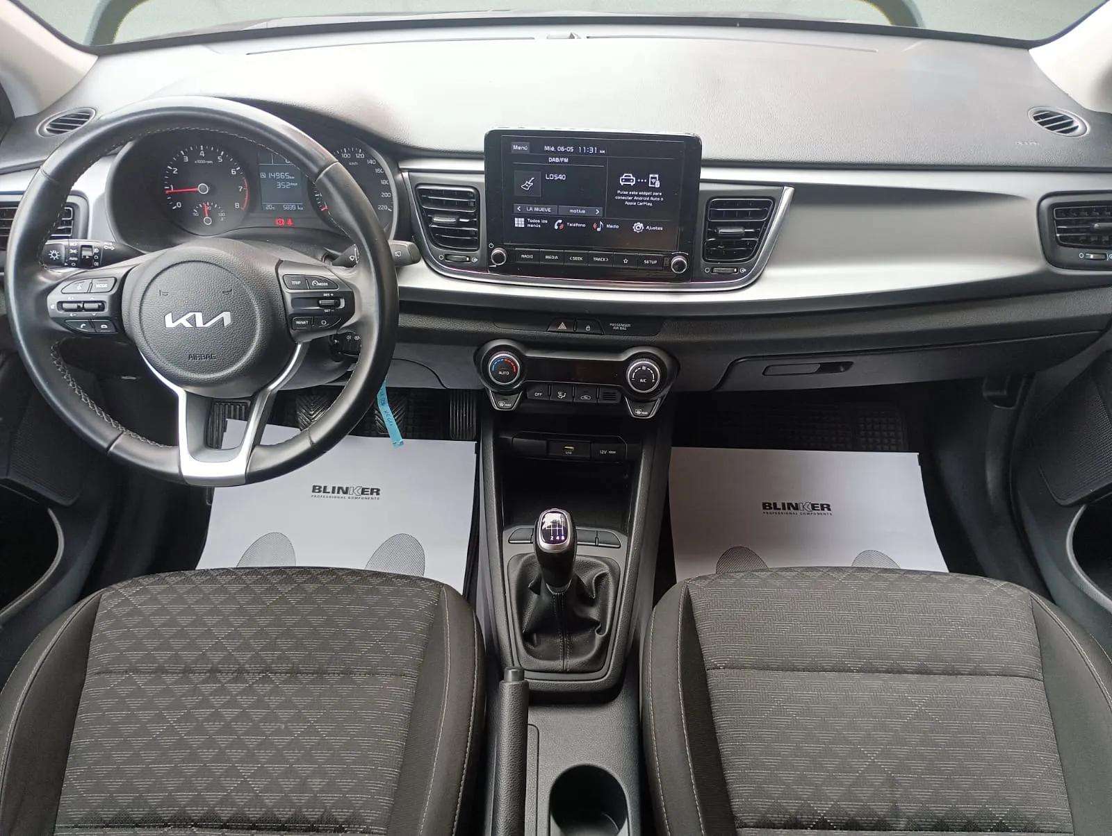 Kia Rio segunda mano, año de fabricación - 2023, color negro, precio 13490€ | foto-6