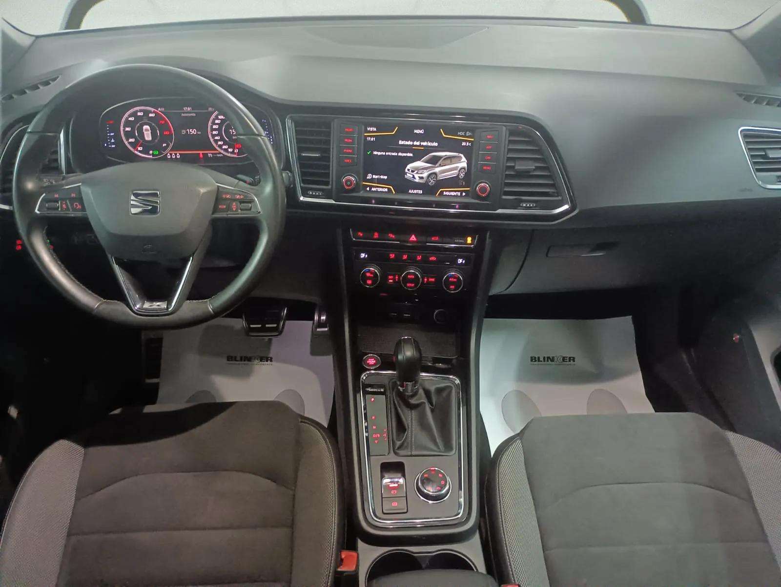 SEAT Ateca segunda mano, año de fabricación - 2018, color blanco, precio 16490€ | foto-6